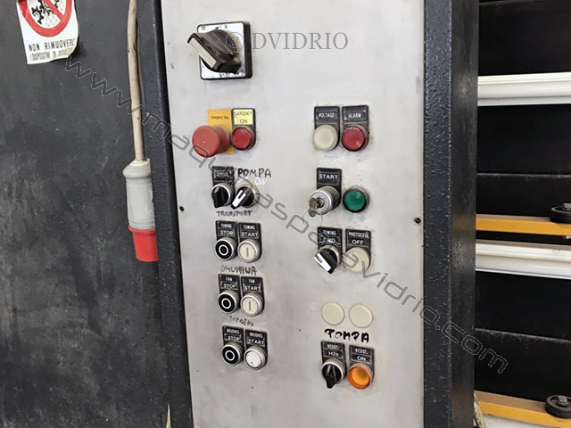 LAVADORA VERTICAL PARA VIDRIO BAVELLONI