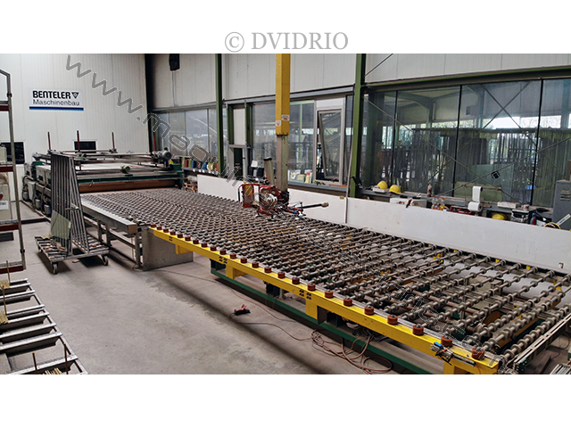 HORNO DE RODILLOS "CALANDRA" PARA LAMINADO DE VIDRIO BENTELER