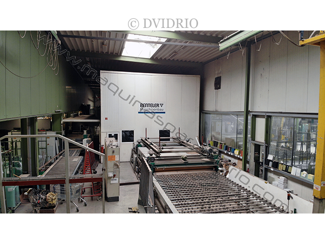 HORNO DE RODILLOS "CALANDRA" PARA LAMINADO DE VIDRIO BENTELER