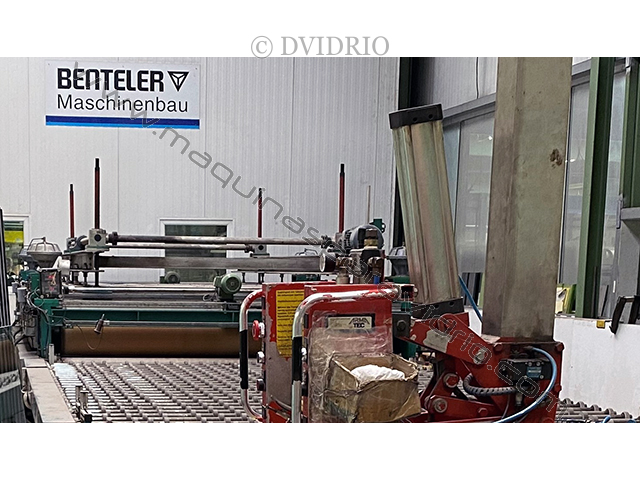 HORNO DE RODILLOS "CALANDRA" PARA LAMINADO DE VIDRIO BENTELER