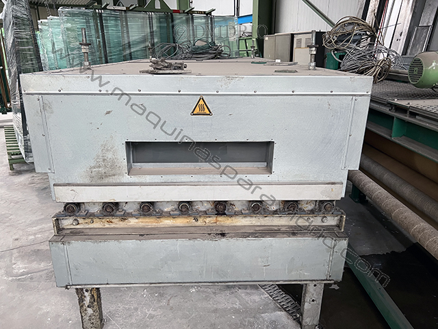 HORNO DE RODILLOS "CALANDRA" PARA LAMINADO DE VIDRIO BENTELER