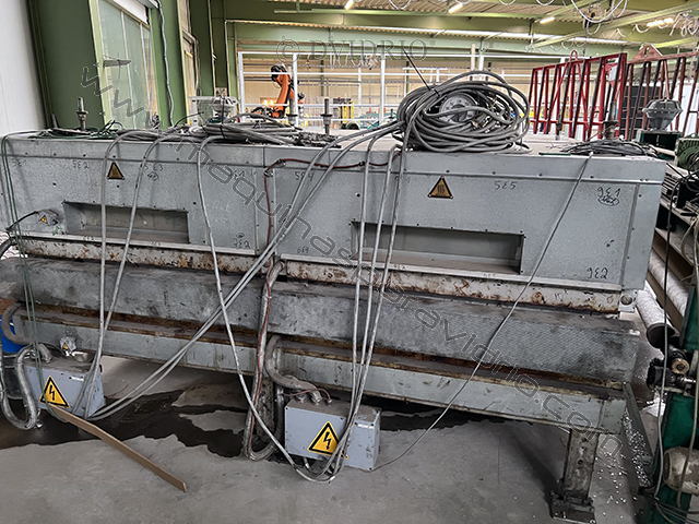 HORNO DE RODILLOS "CALANDRA" PARA LAMINADO DE VIDRIO BENTELER