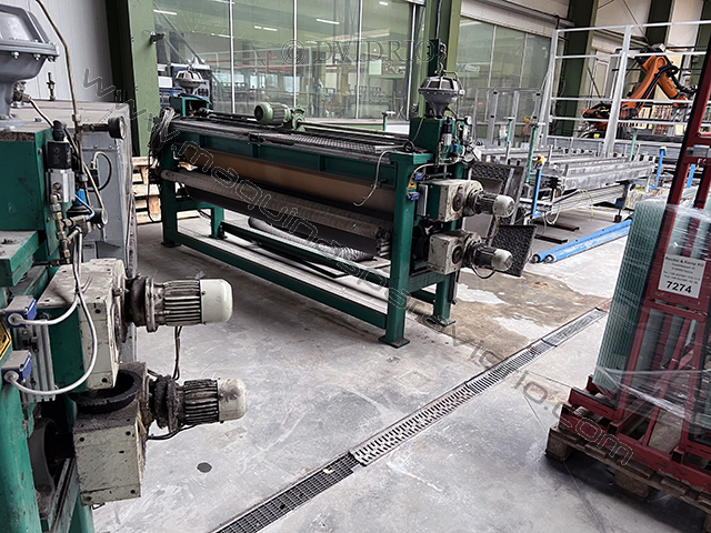 HORNO DE RODILLOS "CALANDRA" PARA LAMINADO DE VIDRIO BENTELER