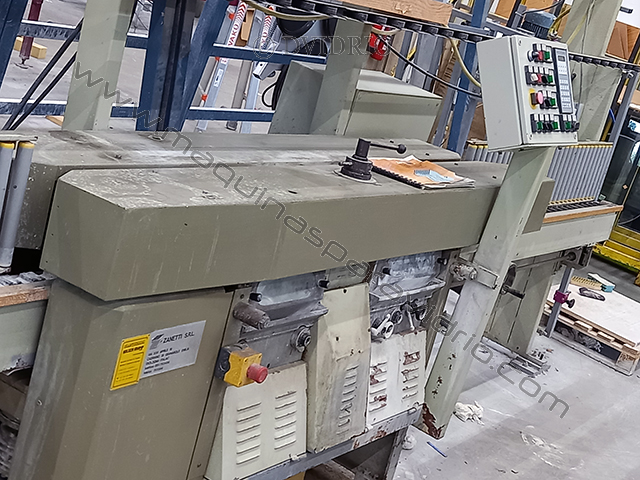 CANTEADORA RECTILINEA PARA VIDRIO ZANETTI