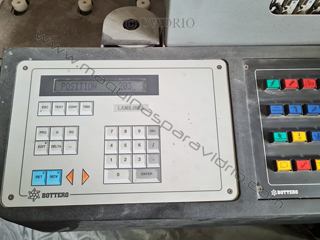 MESA DE CORTE PARA VIDRIO LAMINADO BOTTERO