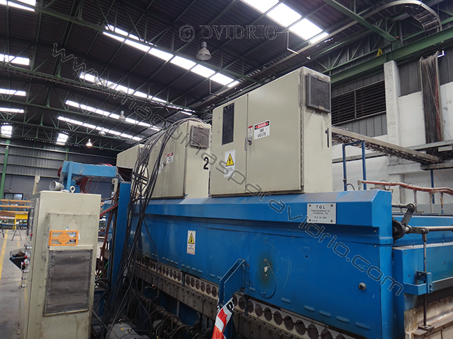 HORNO PARA EL TEMPLADO DE VIDRIO PLANO T.G.L.