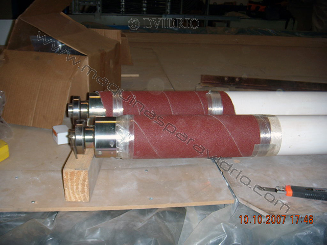 HORNO PARA EL TEMPLADO DE VIDRIO PLANO T.G.L.