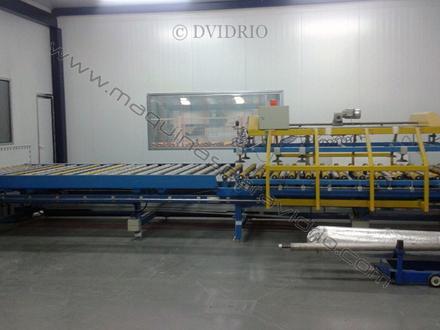 PRENSA DE RODILLOS PARA LAMINADO DE VIDRIO GLASSROBOTS