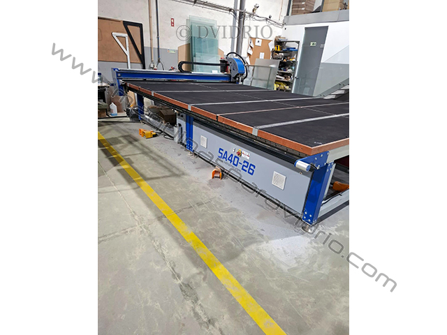 MESA DE CORTE PARA VIDRIO MONOLITICO VETROMAC