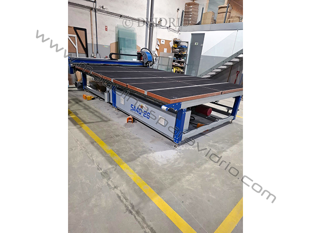 MESA DE CORTE PARA VIDRIO MONOLITICO VETROMAC