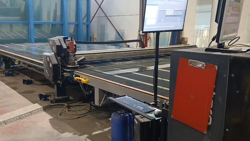 MESA DE CORTE COMBINADA PARA VIDRIO BOTTERO