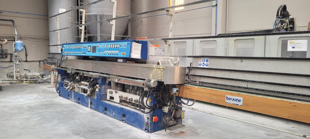 CANTEADORA RECTILINEA PARA VIDRIO PLANO BOVONE