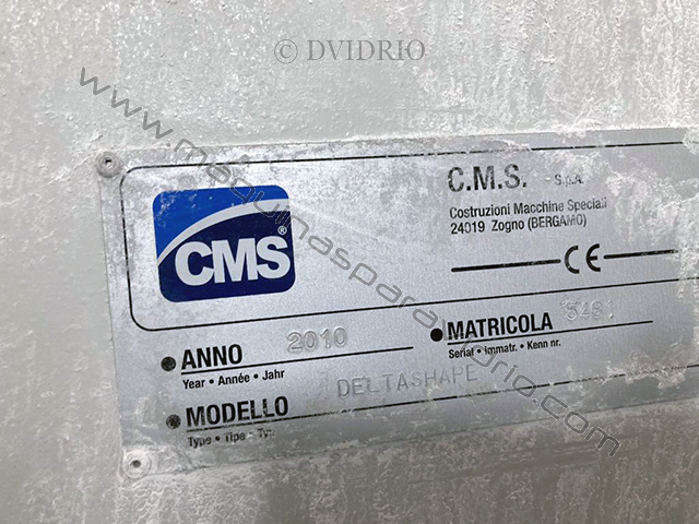 CONTROL NUMÉRICO (CNC) VERTICAL CMS BREMBANA MOD. DELTASHAPE