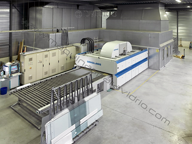 HORNO PARA EL TEMPLADO DE VIDRIO PLANO COOLTEMPER