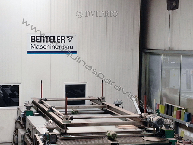 HORNO DE RODILLOS "CALANDRA" PARA LAMINADO DE VIDRIO BENTELER