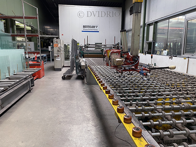 HORNO DE RODILLOS "CALANDRA" PARA LAMINADO DE VIDRIO BENTELER