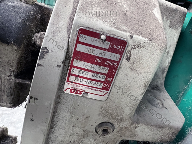 HORNO DE RODILLOS "CALANDRA" PARA LAMINADO DE VIDRIO BENTELER