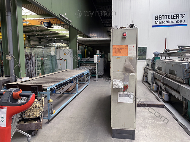 HORNO DE RODILLOS "CALANDRA" PARA LAMINADO DE VIDRIO BENTELER