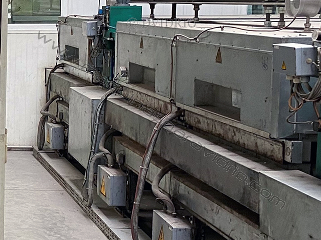 HORNO DE RODILLOS "CALANDRA" PARA LAMINADO DE VIDRIO BENTELER