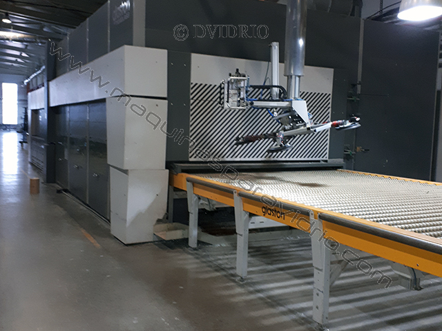 HORNO DE TEMPLADO DE VIDRIO PLANO GLASSTON