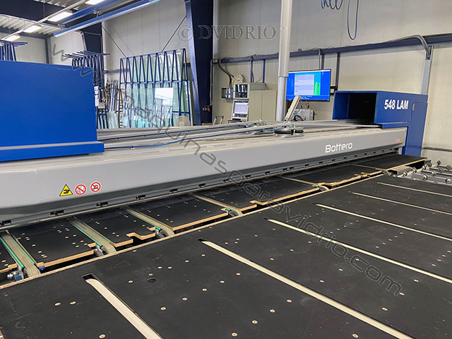 MESA DE CORTE PARA VIDRIO LAMINADO BOTTERO