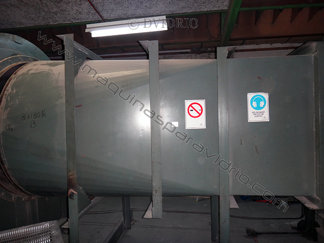 HORNO PARA EL TEMPLADO DE VIDRIO PLANO T.G.L.