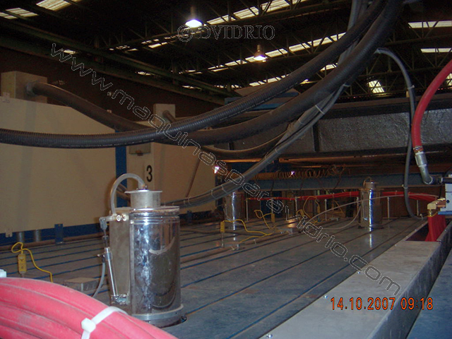 HORNO PARA EL TEMPLADO DE VIDRIO PLANO T.G.L.