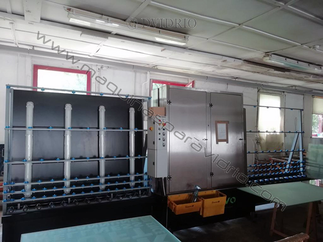 LAVADORA VERTICAL PARA VIDRIO SCHIAVO