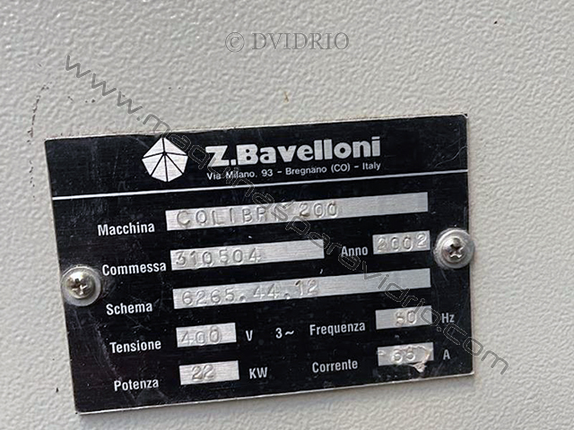 CNC HORIZONTAL PARA VIDRIO BAVELLONI