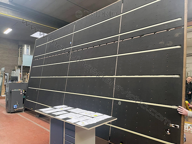 MESA DE CORTE PARA VIDRIO COMBINADA BOTTERO