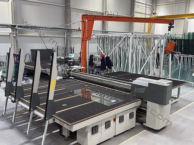 MESA DE CORTE PARA VIDRIO LAMINADO BAVELLONI