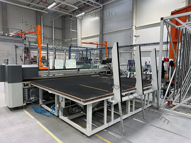 MESA DE CORTE PARA VIDRIO LAMINADO BAVELLONI