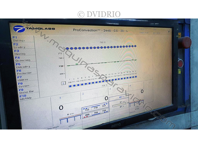 HORNO DE TEMPLADO TAMGLASS PROCONVECTION