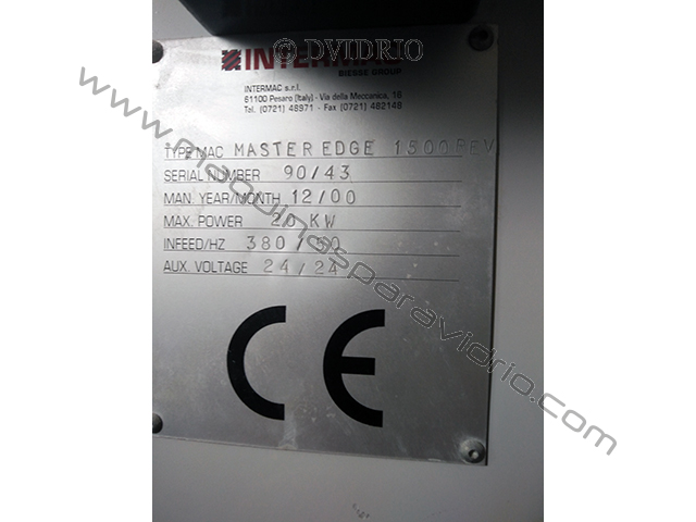 CNC PARA VIDRIO INTERMAC