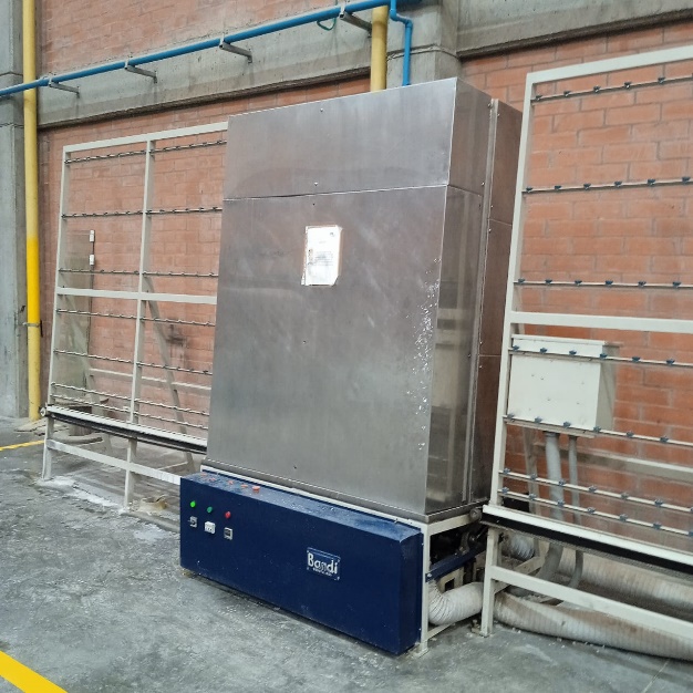 LAVADORA VERTICAL PARA VIDRIO BANDI