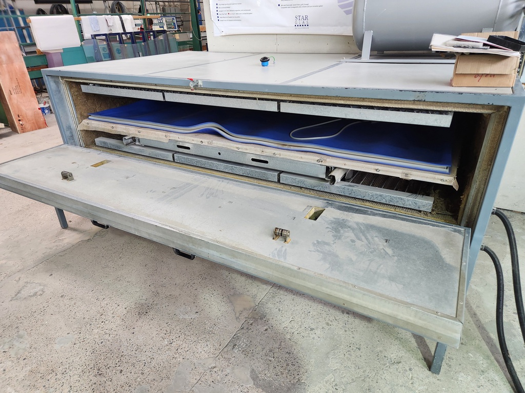 HORNO DE LAMINADO PARA VIDRIO R.C.N.